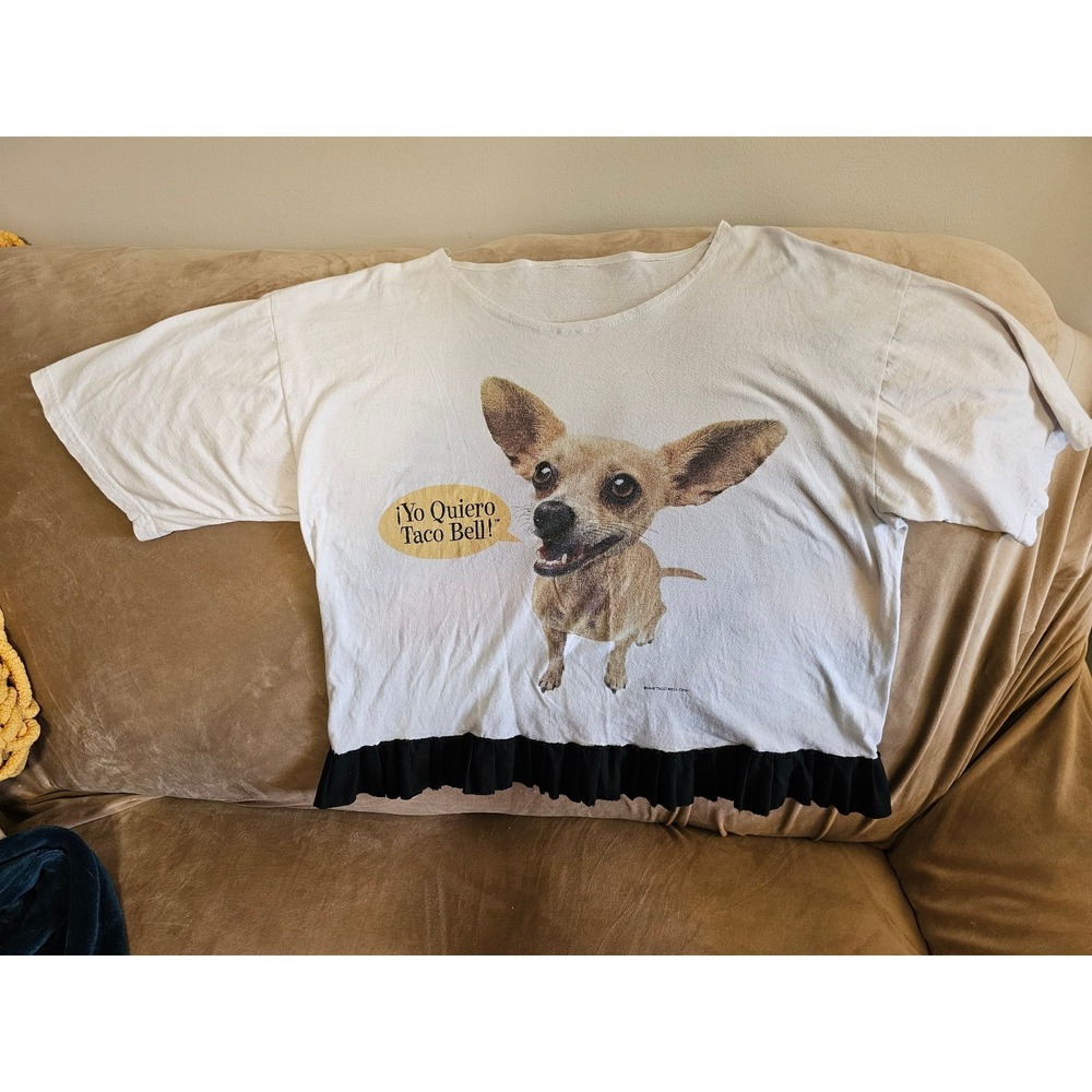 Vintage 90s yo quiero taco bell t size xl